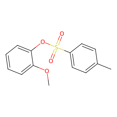 2-Methoxyphenyl 4-methylbenzenesulfonate structure
