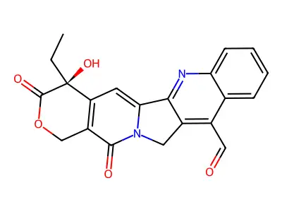 7-formylcamptothecin structure