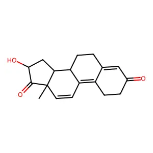 16alpha-Hydroxyestra-4,9,11-trien-3,17-dione structure