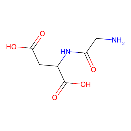 甘氨酰-DL-天冬氨酸 structure