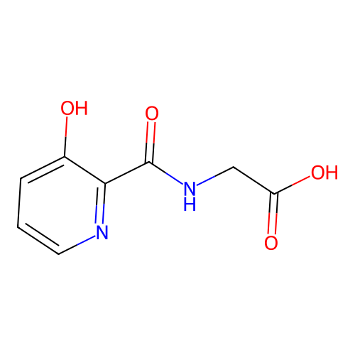 罗沙司他 structure