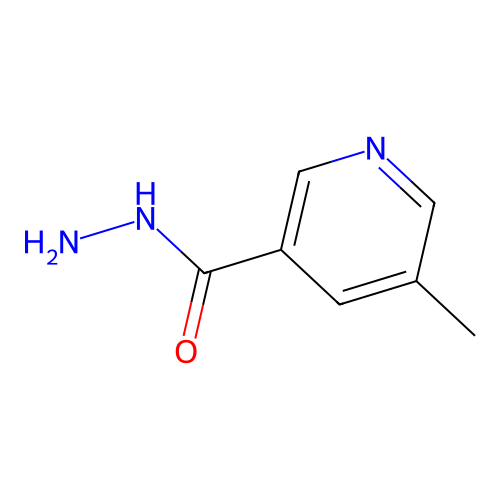 5-Methylpyridine-3-carbohydrazide structure