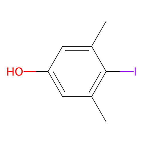 4-Iodo-3,5-dimethyl-phenol structure