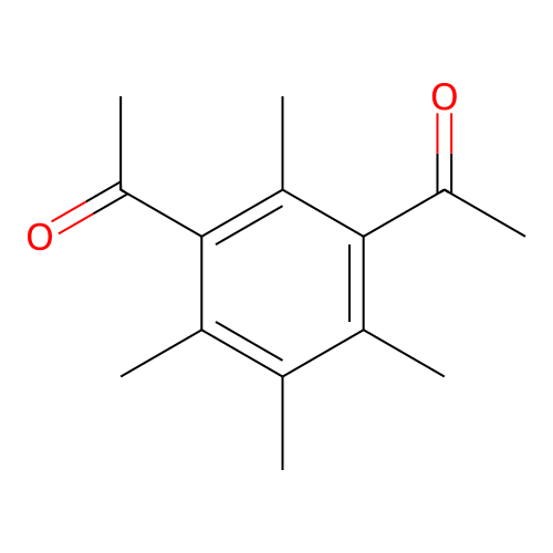 1,1'-(2,4,5,6-Tetramethylbenzene-1,3-diyl)diethanone structure