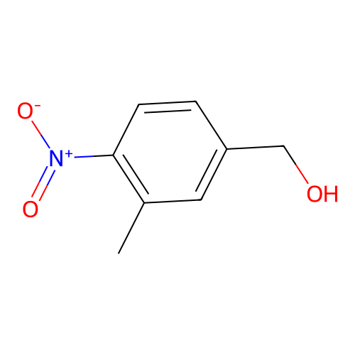3-Methyl-4-nitrobenzyl alcohol structure