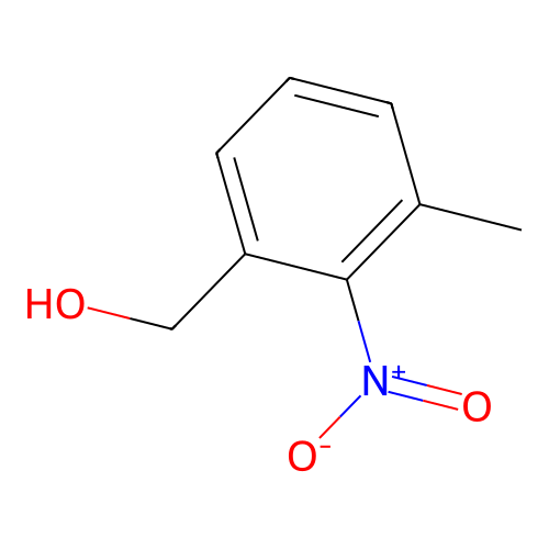 3-Methyl-2-nitrobenzenemethanol structure
