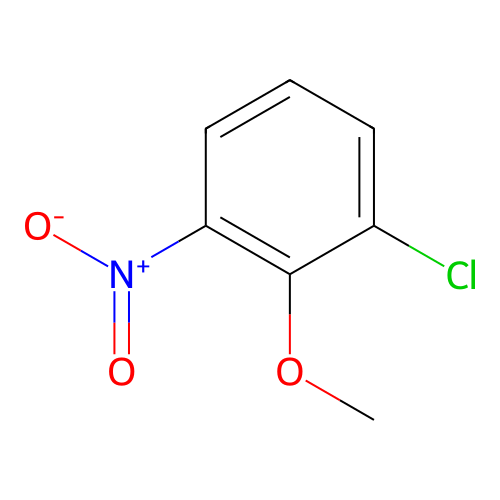 1-Chloro-2-methoxy-3-nitrobenzene structure