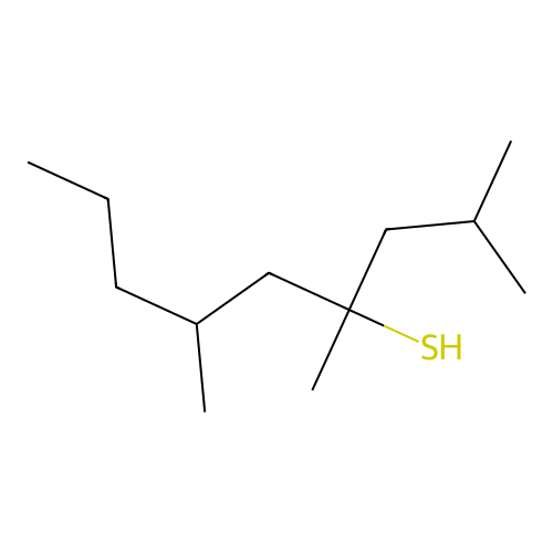 2,4,6-Trimethylnonane-4-thiol structure