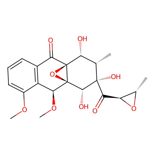 Mensacarcin structure