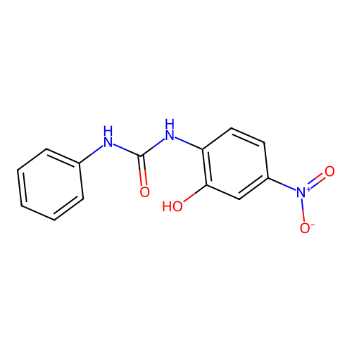 1-(2-Hydroxy-4-nitrophenyl)-3-phenylurea structure