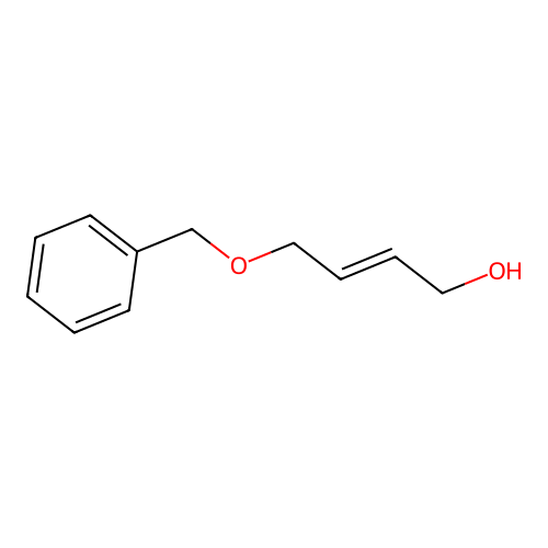 2-Buten-1-ol, 4-(phenylmethoxy)-, (E)- structure