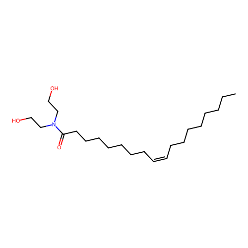 Oleic acid diethanolamide structure