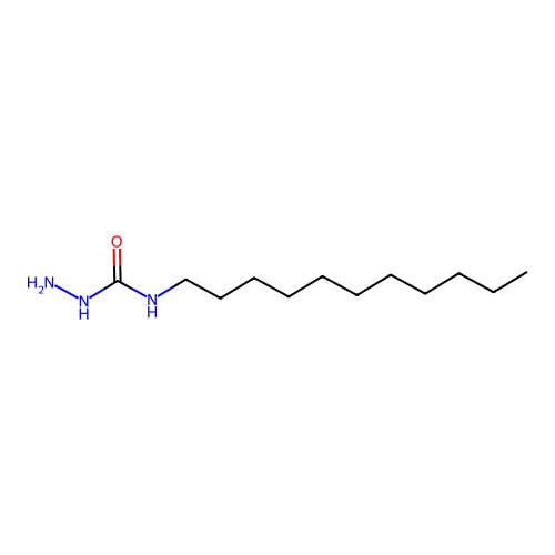 4-Undecyl semicarbazide structure