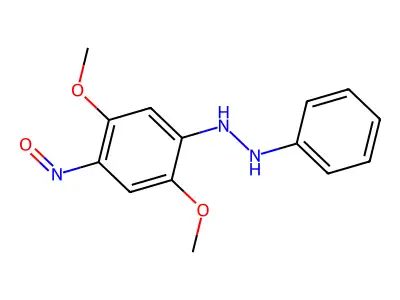 Hydroxylamine, N-(4-(phenylazo)-2,5-dimethoxyphenyl)- structure