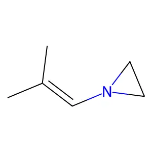 Aziridine, 1-(2-methyl-1-propenyl)- structure