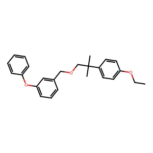 醚菊酯 structure