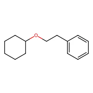 Benzene, [2-(cyclohexyloxy)ethyl]- structure
