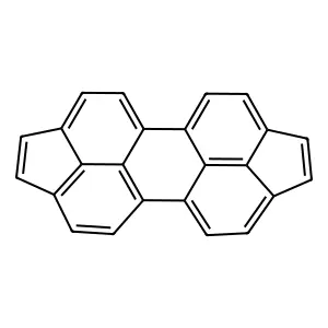 Dicyclopenta(cd,lm)perylene structure
