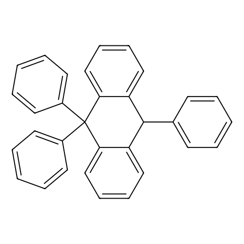 9,10,10-triphenyl-9H-anthracene structure