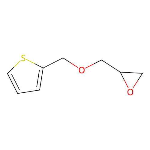 2-[(Thien-2-ylmethoxy)methyl]oxirane structure