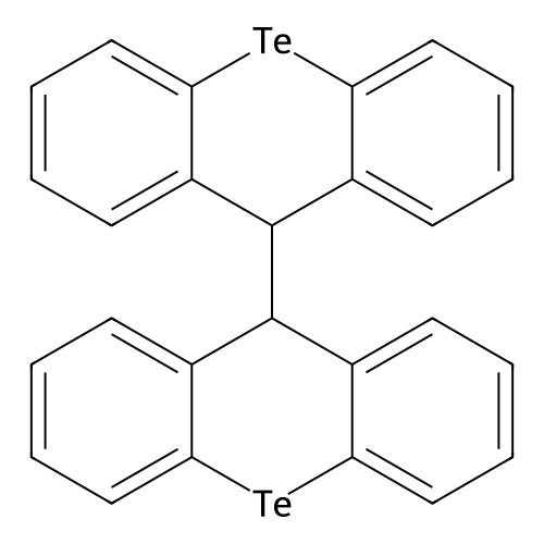 9,9'-Bi-9H-telluroxanthene structure