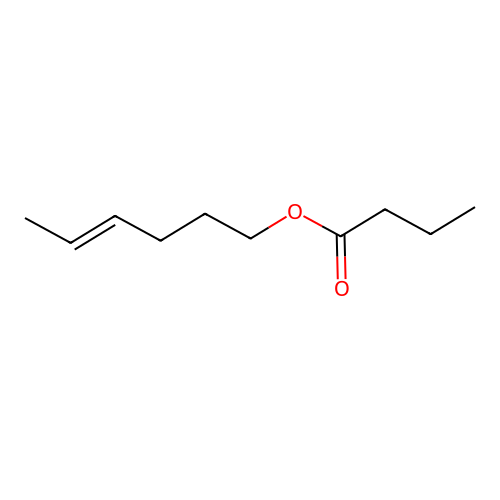 4-Hexenyl butyrate structure