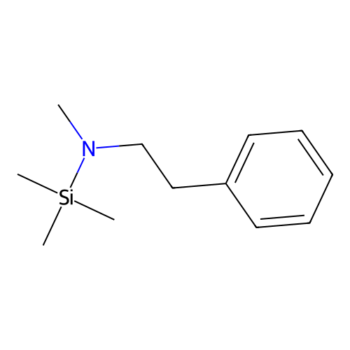 Silanamine, N-(2-phenylethyl)-N,1,1,1-tetramethyl- structure