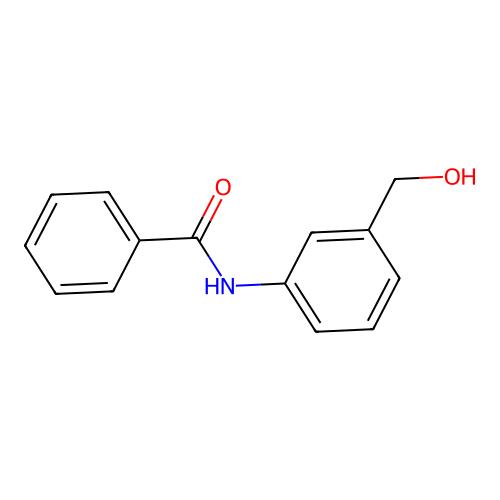 N-[3-(hydroxymethyl)phenyl]benzamide structure