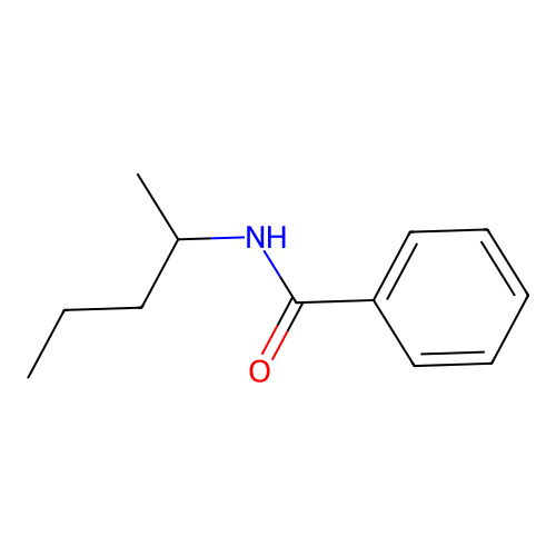 N-(1-methylbutyl)benzamide structure