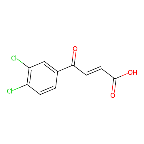 3-(3,4-Dichlorobenzoyl)acrylic acid structure
