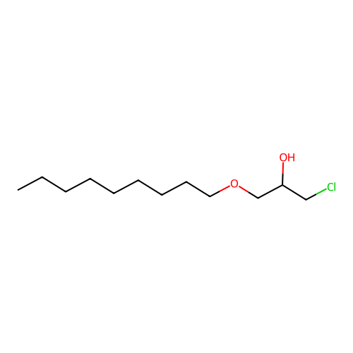 1-Chloro-3-(nonyloxy)propan-2-OL structure