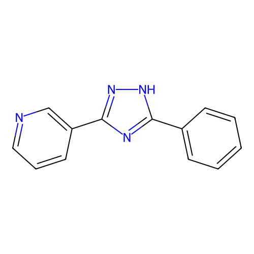 3-(5-Phenyl-4H-1,2,4-triazol-3-yl)pyridine structure