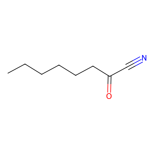 2-Oxooctanenitrile structure