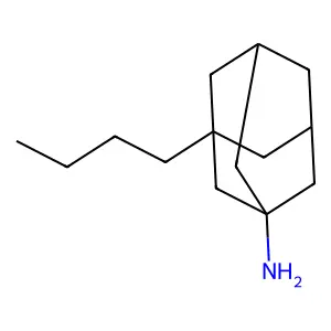 3-Butyladamantan-1-amine structure