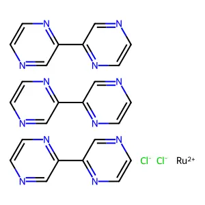 dichloro(dipyridine)platinum II structure
