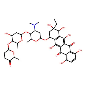 beta-Isorhodomycinone structure