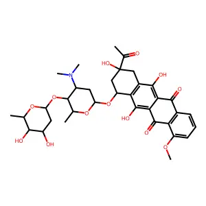 Daunomycinone-S structure