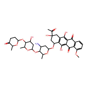 Daunomycinone-K structure