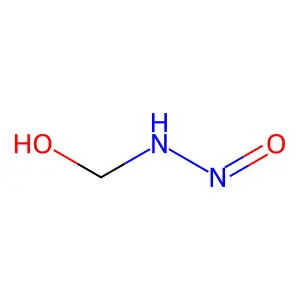 Methanol, (nitrosoamino)- structure