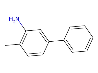 4-Methyl(1,1'-biphenyl)-3-amine structure
