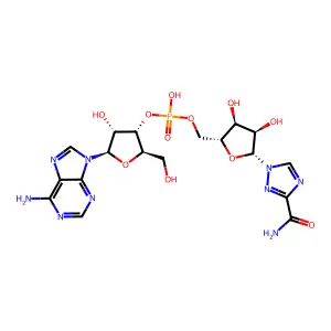 Adenylyl-(3'-5')-virazole structure