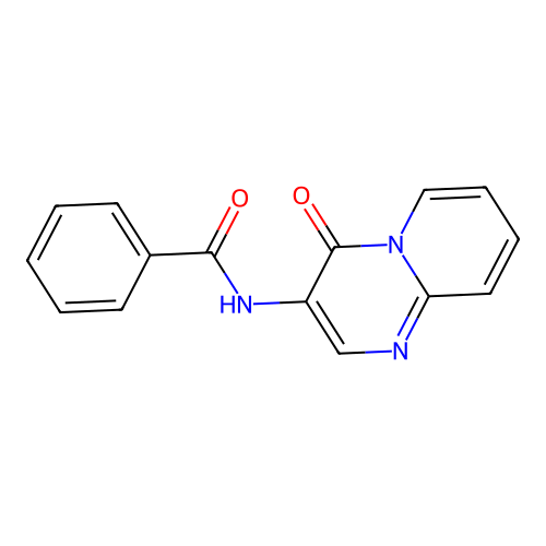 N-(4-oxo-4H-pyrido[1,2-a]pyrimidin-3-yl)benzamide structure