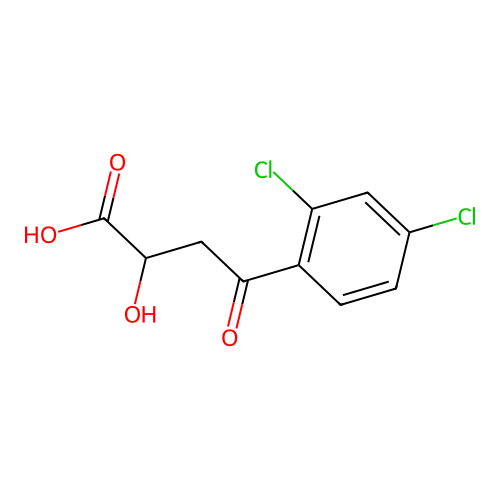 4-(2,4-Dichlorophenyl)-2-hydroxy-4-oxobutanoic acid structure