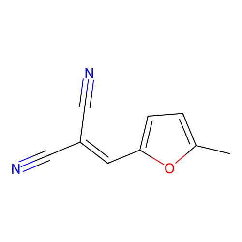 [(5-methylfuran-2-yl)methylidene]propanedinitrile structure