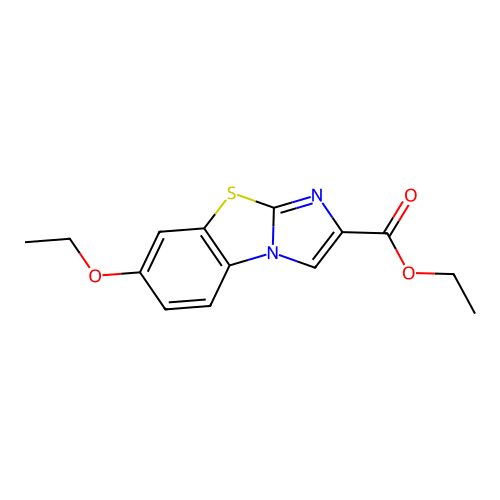 Ethyl 7-ethoxyimidazo[2,1-b][1,3]benzothiazole-2-carboxylate structure