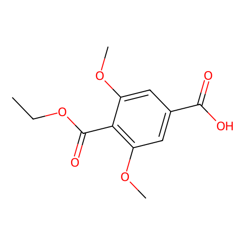 4-(Ethoxycarbonyl)-3,5-dimethoxybenzoic acid structure