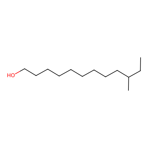10-Methyl-1-dodecanol structure