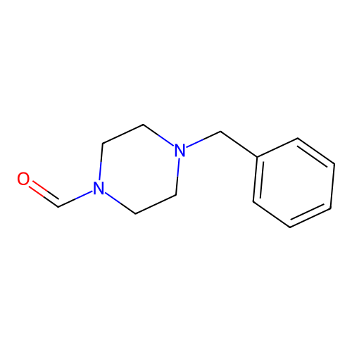 4-Benzylpiperazine-1-carbaldehyde structure