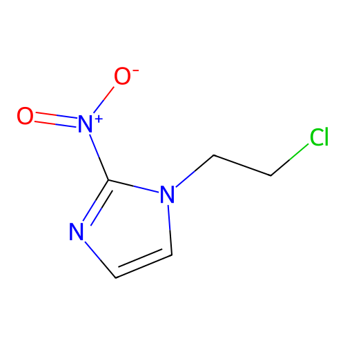 1-(2-Chloroethyl)-2-nitroimidazole structure