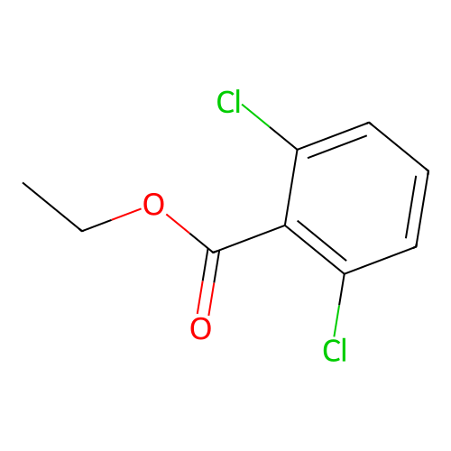 Ethyl 2,6-dichlorobenzoate structure